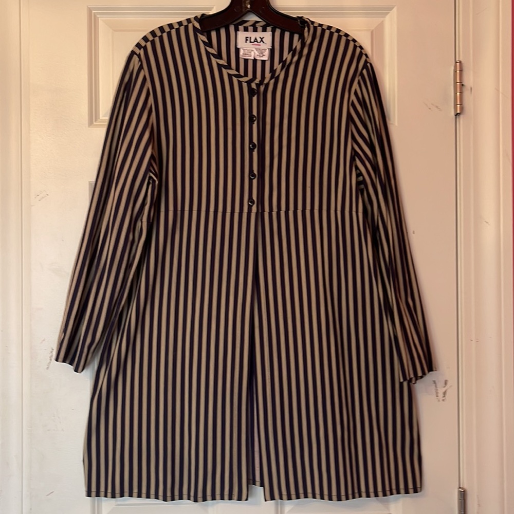 FLAX rayon/lycra 2 pc PANT SUIT